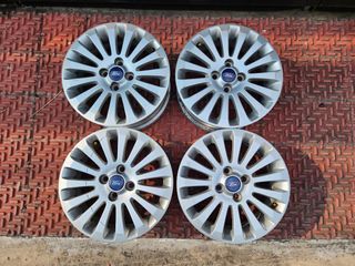 4 pcs 15” Ford Fiesta stock used magwheels