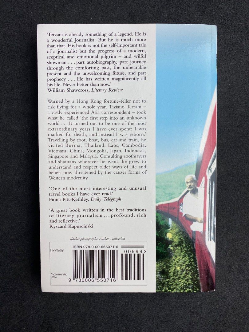 A Fortune Teller Told Me By Tiziano Terzani, Hobbies & Toys, Books