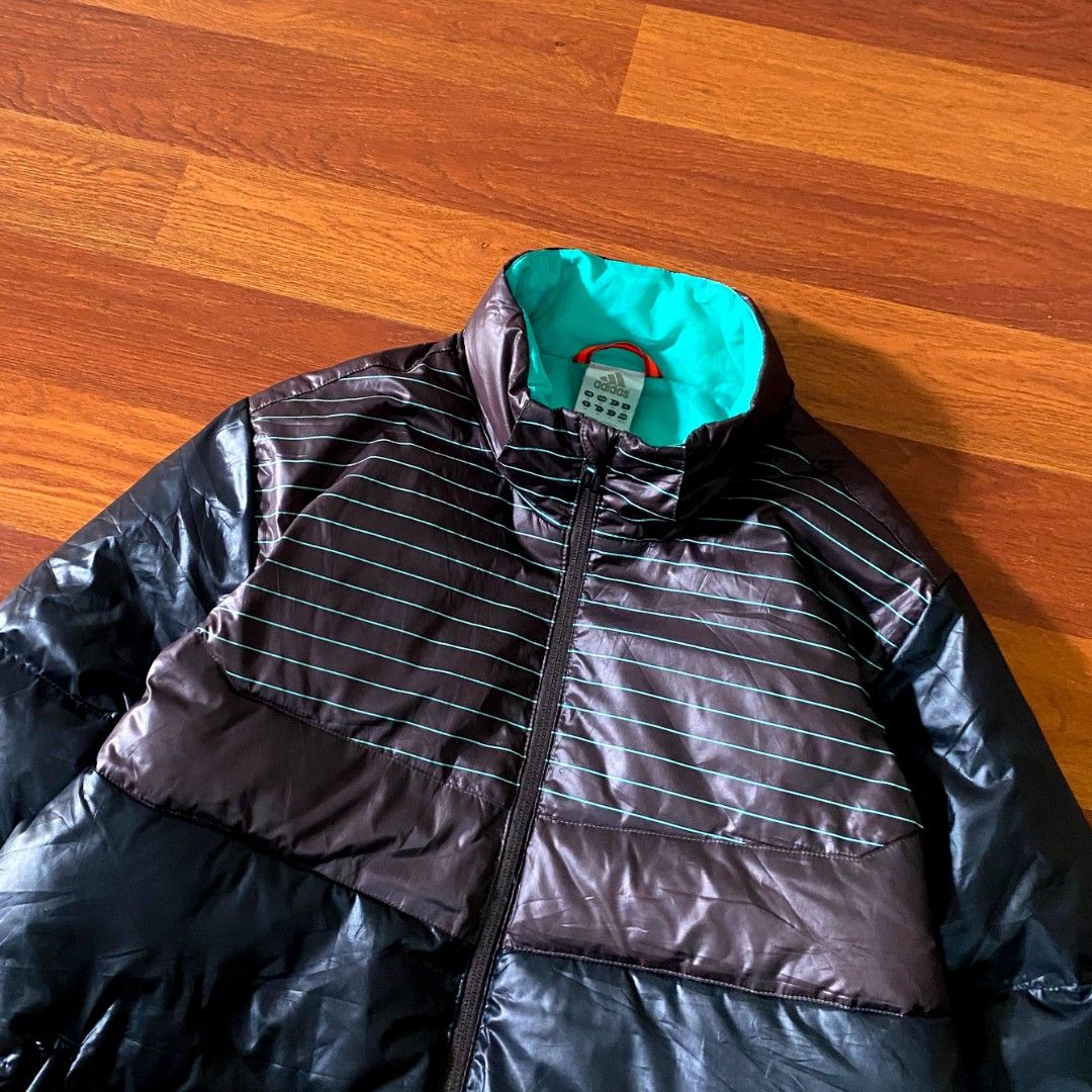 Adidas down jacket ( XL ), Fesyen Pria, Pakaian , Baju Luaran di Carousell
