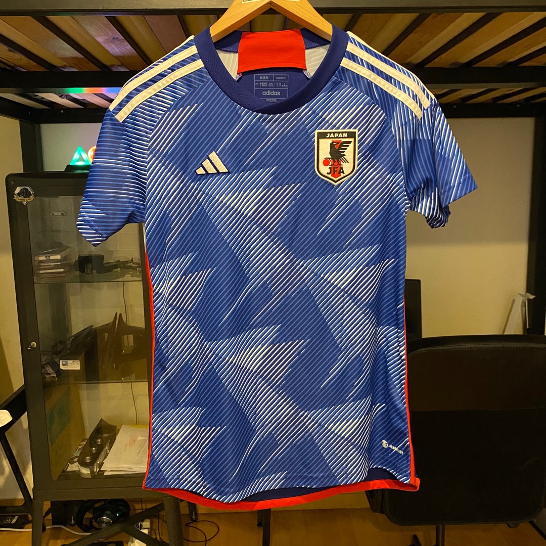 Adidas Japan World Cup 2022/2023 football jersey blue lock, Men's