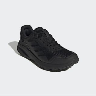 全新男款Adidas Terrex Trailrider 越野跑鞋 - US10 黑色