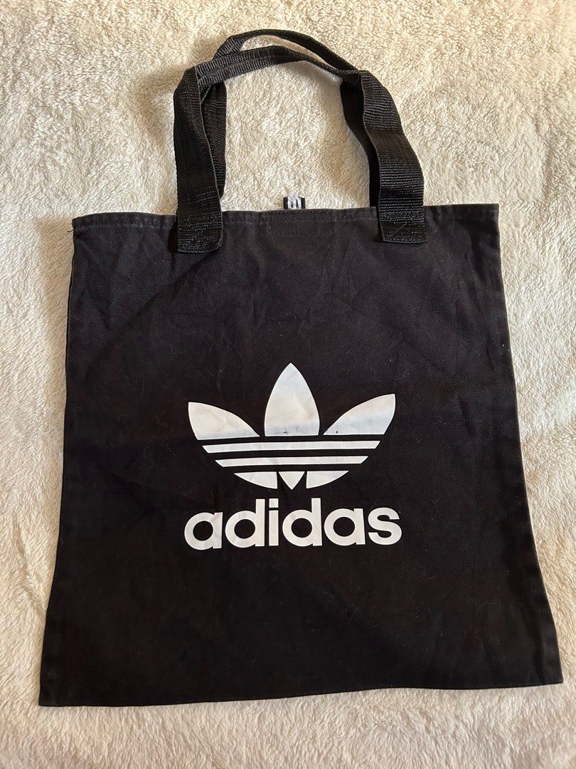 Adidas tote bag best sale black