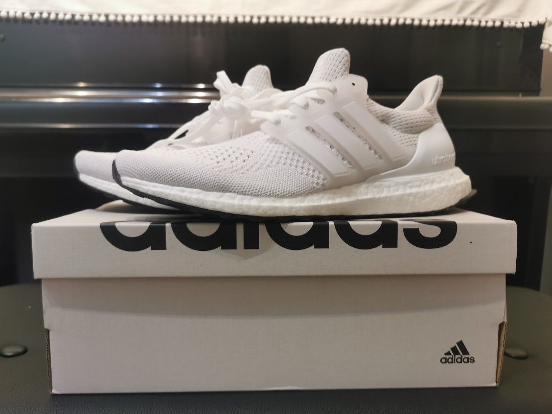 Adidas ultra boost 1.0 triple white on feet 2025