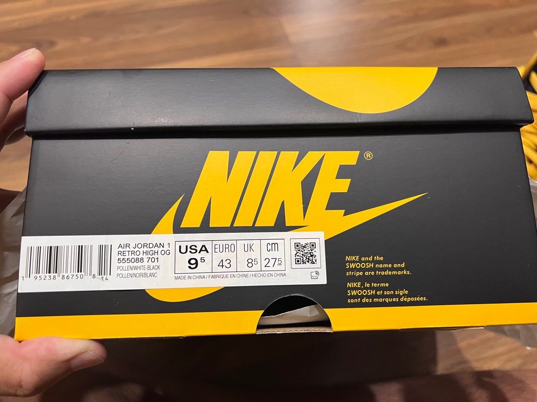 yellow aj1 high