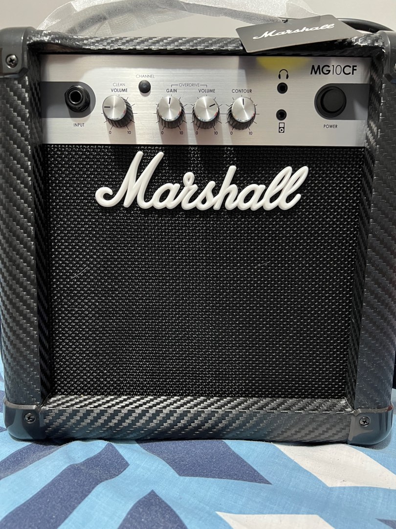 Amplifier - Marshall MG10CF Guitar Combo Amplifier 2-Channel 10 Watts ...