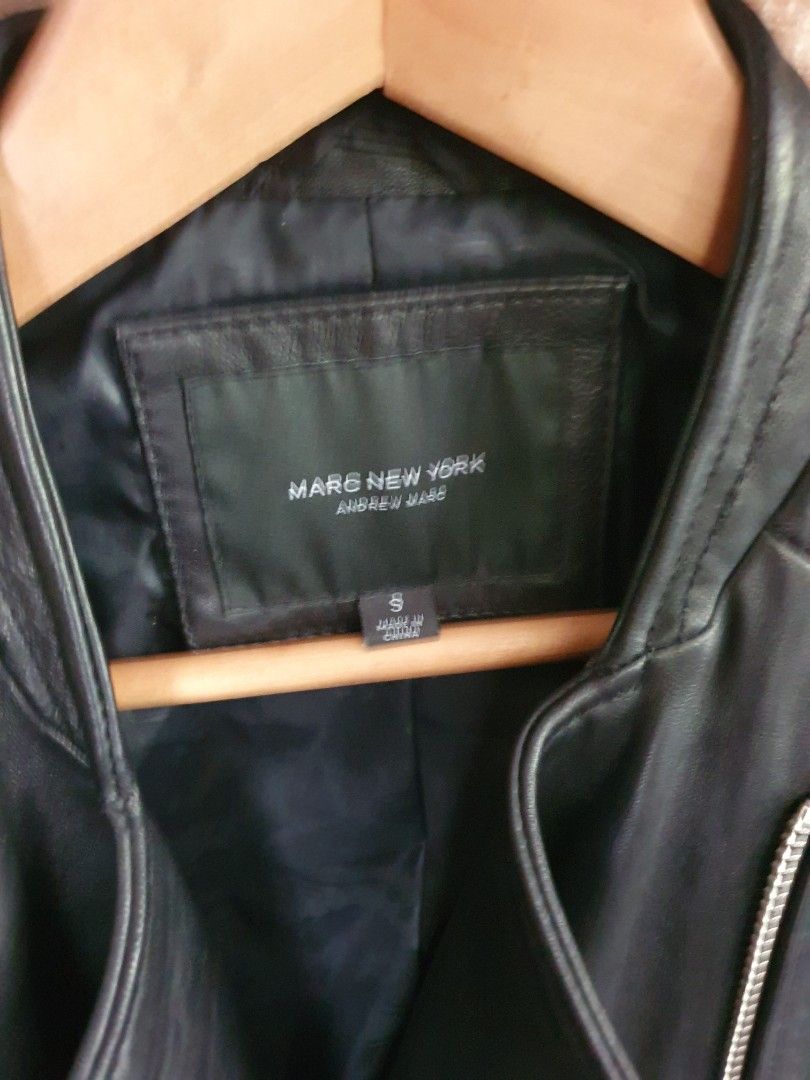 Marc new york cheap jacket leather