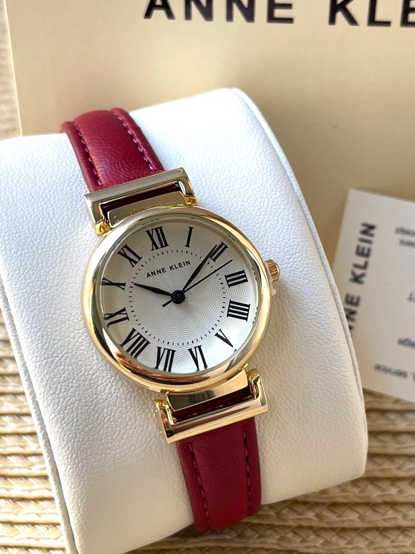 Anne klein red watch store