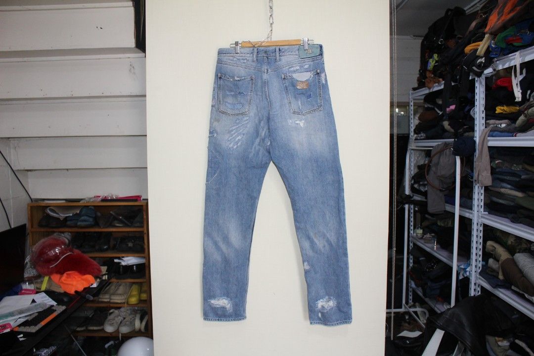 Armani ghost samurai (Category: Jeans) located in Makati City. Submitted by thegoods_mnl (Listing ID 1227026141, Image 2). Description: @thegoods_mnl size 32.