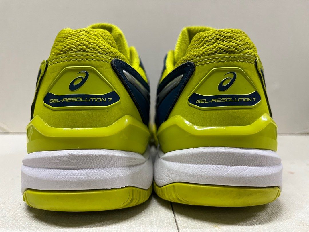 Asics Gel Resolution 7 (7UK/8US), Sports Equipment, Sports & Games, Racket & Ball Sports on