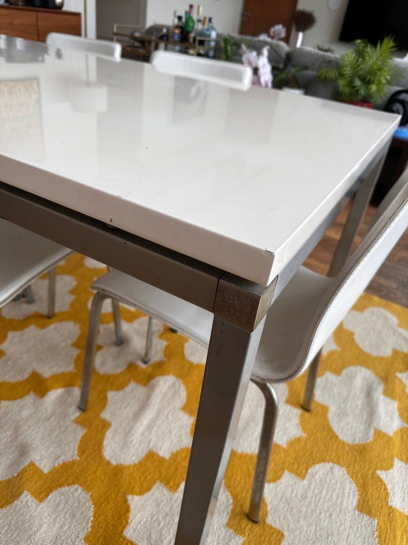 Australian dining table set (w/6 chairs), Furniture & Home Living ...