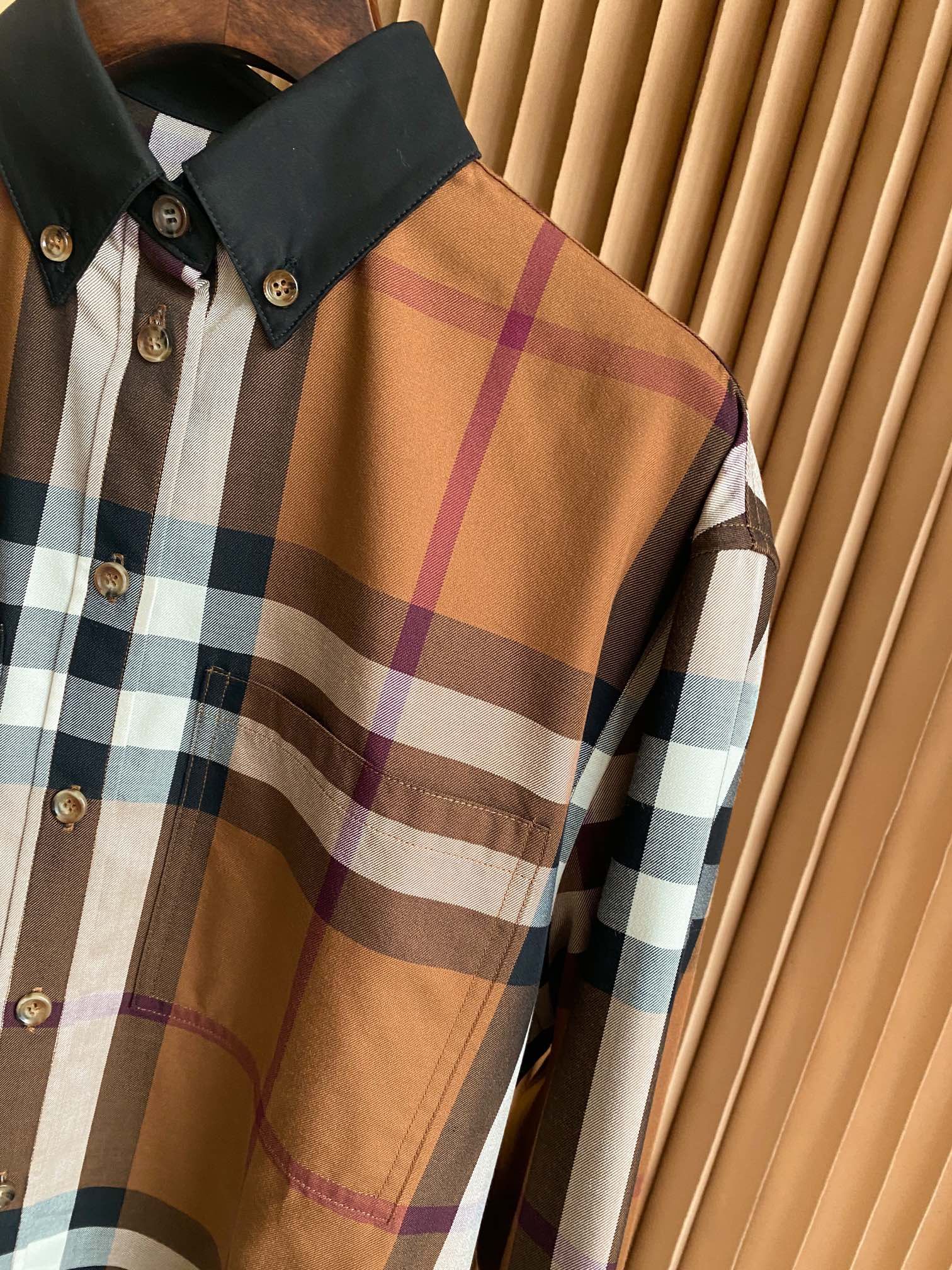 Burberry plaid shirt shop replica