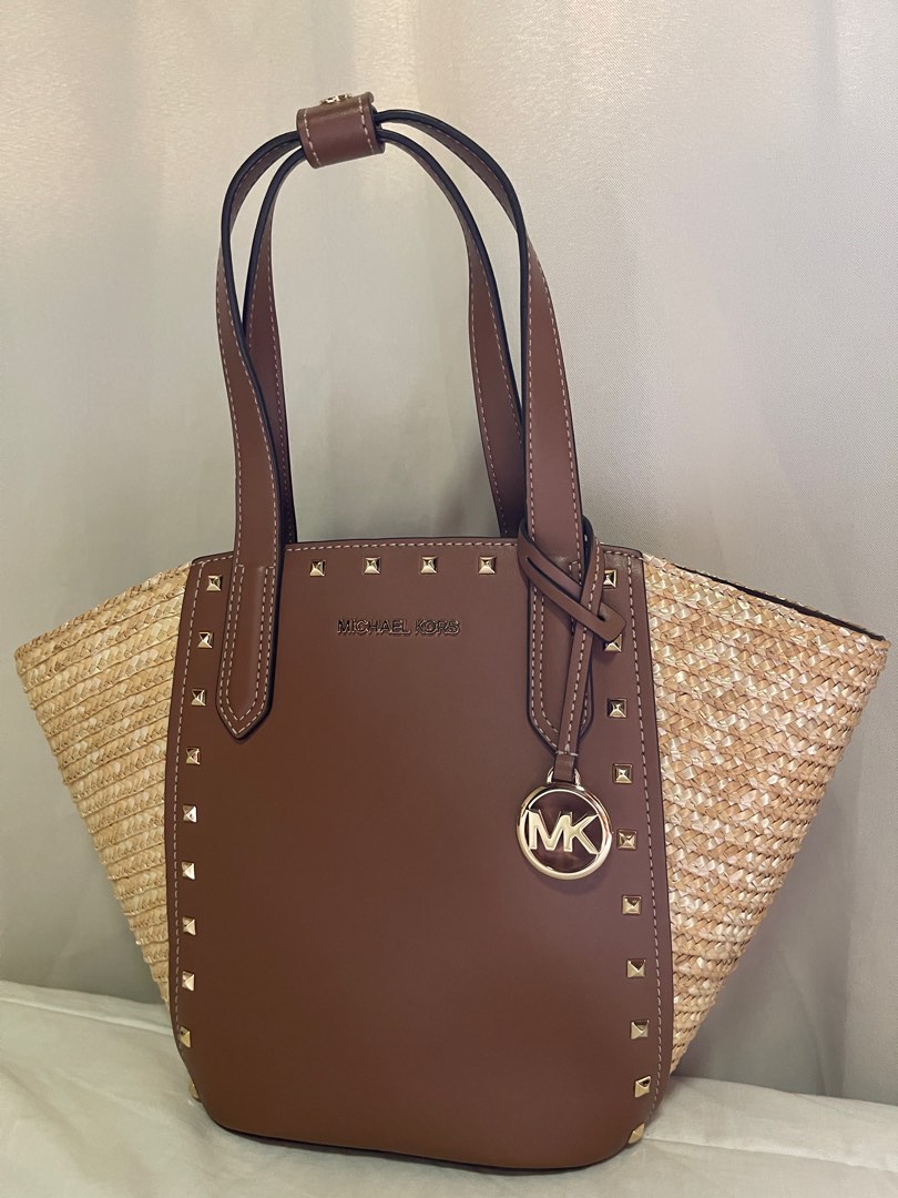 Authentic Mk portia small bucket handbag, Luxury, Bags & Wallets on
