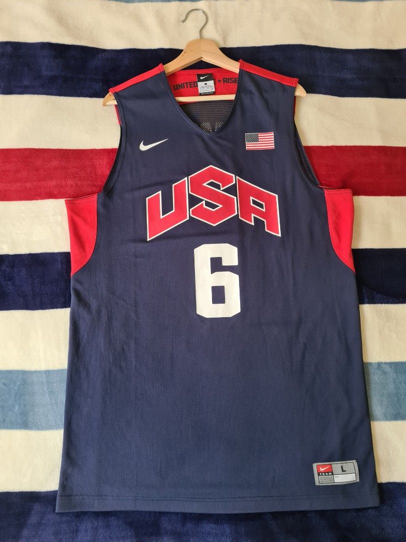 Lebron james usa jersey 2012 authentic on sale