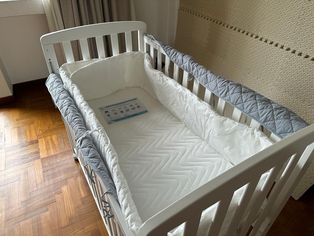 Baby Cot (10 in 1 cosleeper, toddler bed, desk, playpen), Babies