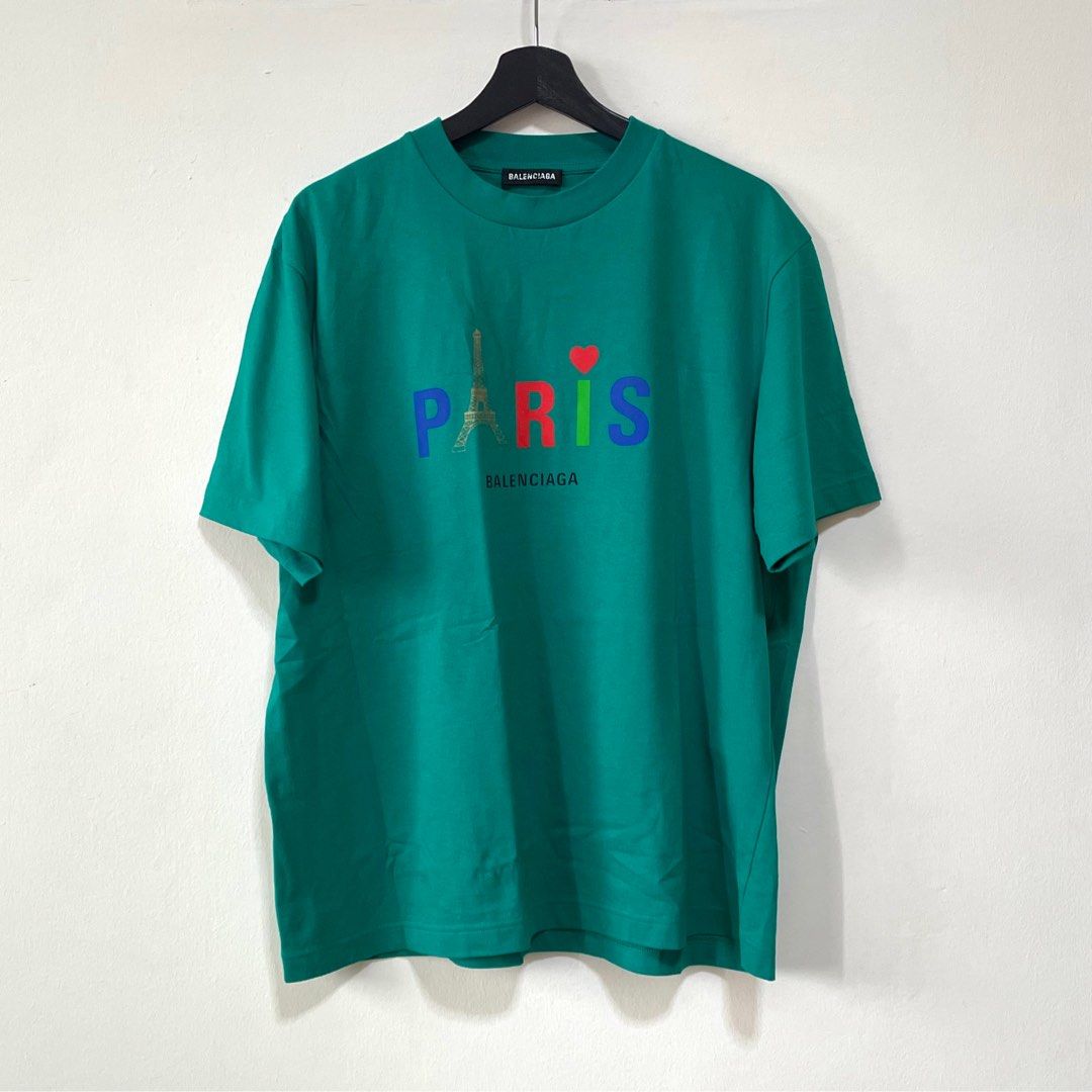 balenciaga eiffel tower shirt