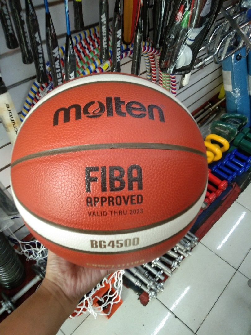 Basketball BG4500 (Category: Racket and Ball Sports) located in Las Pinas. Submitted by andreadomingo2518 (Listing ID 1226892023, Image 3). Description: basketball BG4500 standard size brand new double leather indoor/outdoor lalamove delivery.