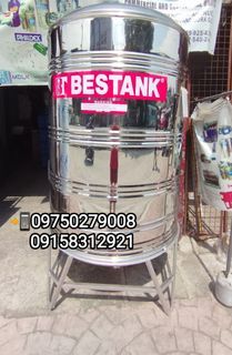Bestank 1500L SS Water Storage Tank Vertical