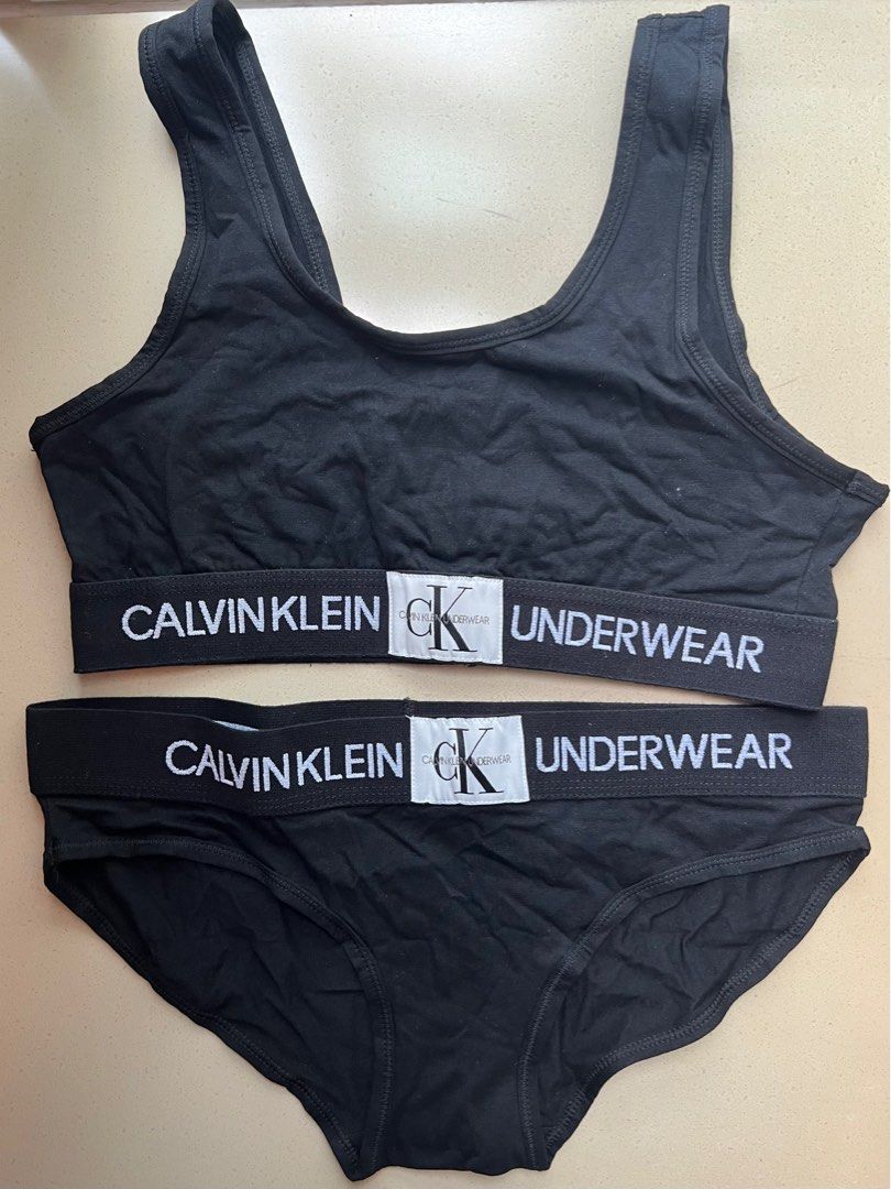 BN Calvin Klein Bra/Underwear set, Women's Fashion, New Undergarments