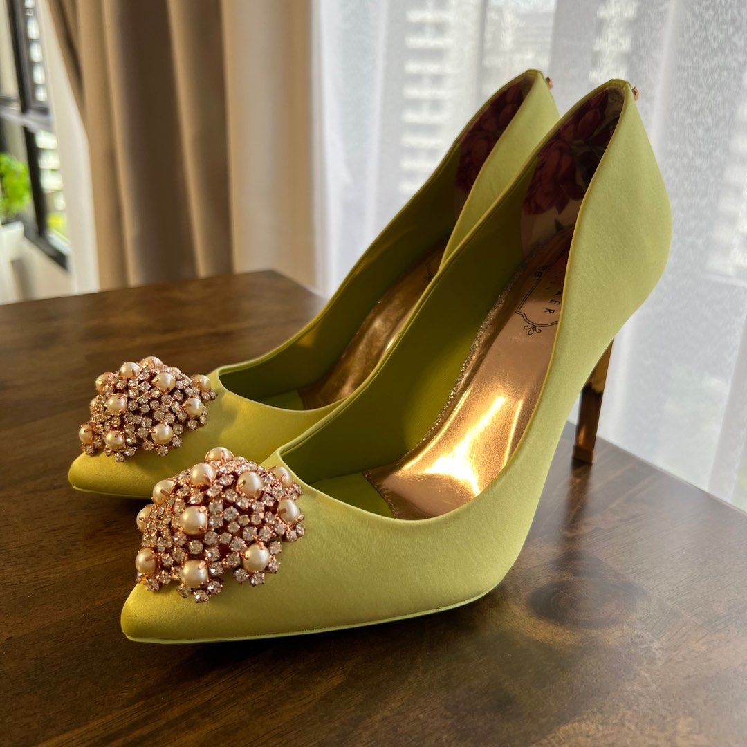 Gold ted outlet baker heels