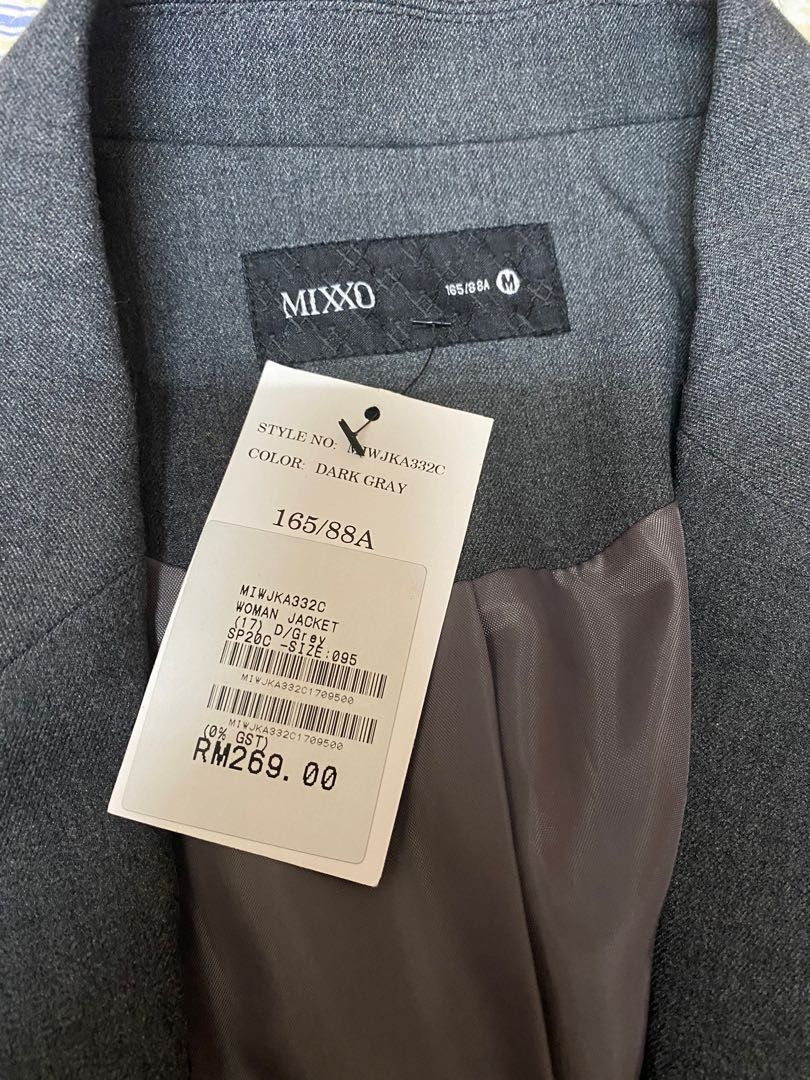 BNWT MIXXO Tailored Short-Jacket Blazer RM130 only, Women's Fashion ...