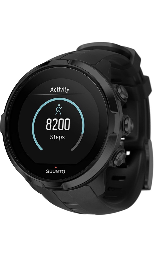 Spartan sport wrist hr all black hot sale
