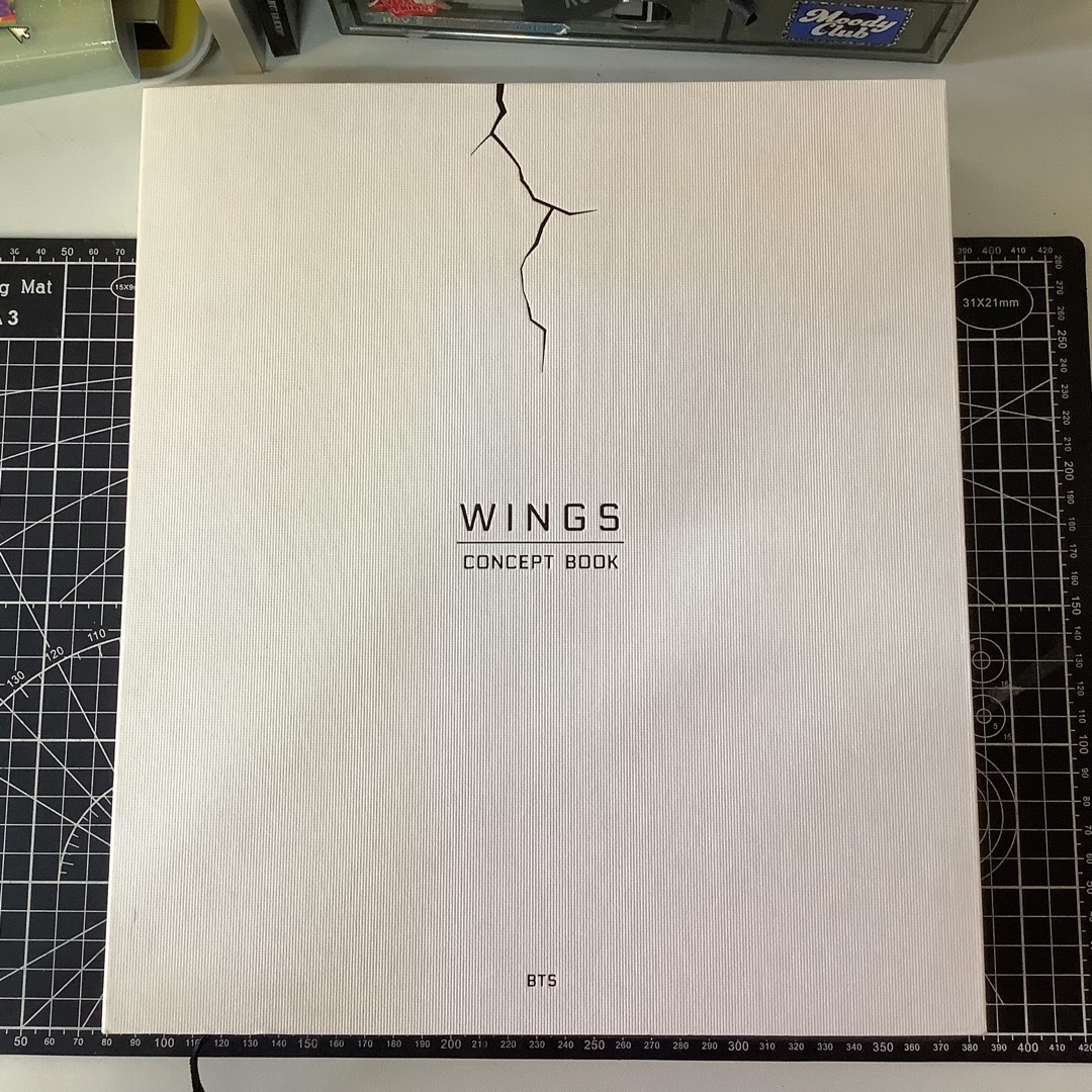 Bts wings concept book, Hobbies & Toys, Memorabilia & Collectibles, K