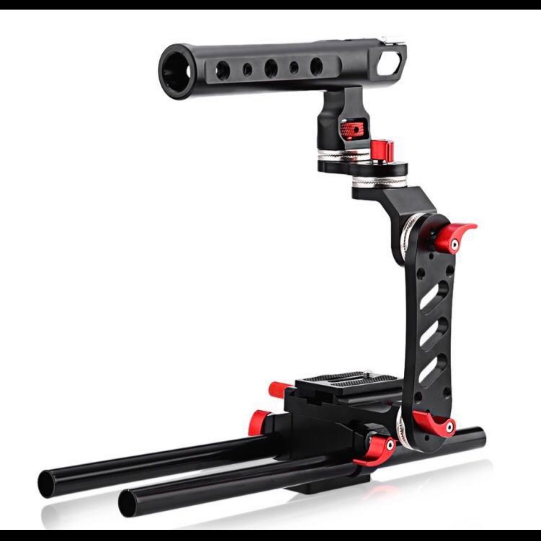 camera rig with rod and top handle, Photography, Photography ...