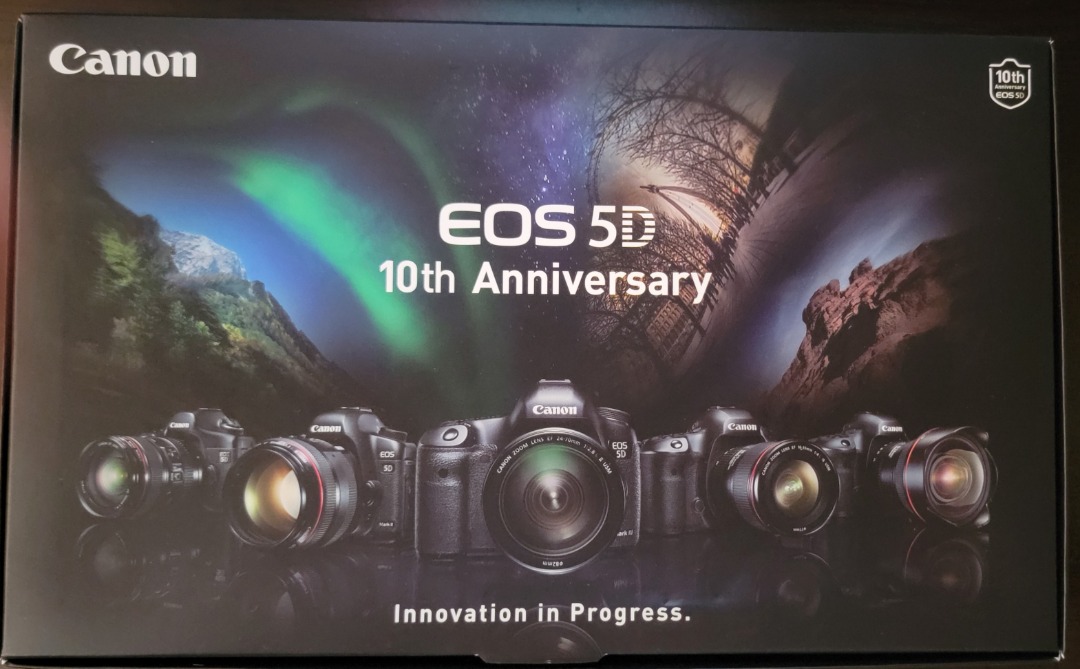 Canon EOS 5D 10th Anniversary Display Set, 攝影器材, 鏡頭及裝備 - Carousell