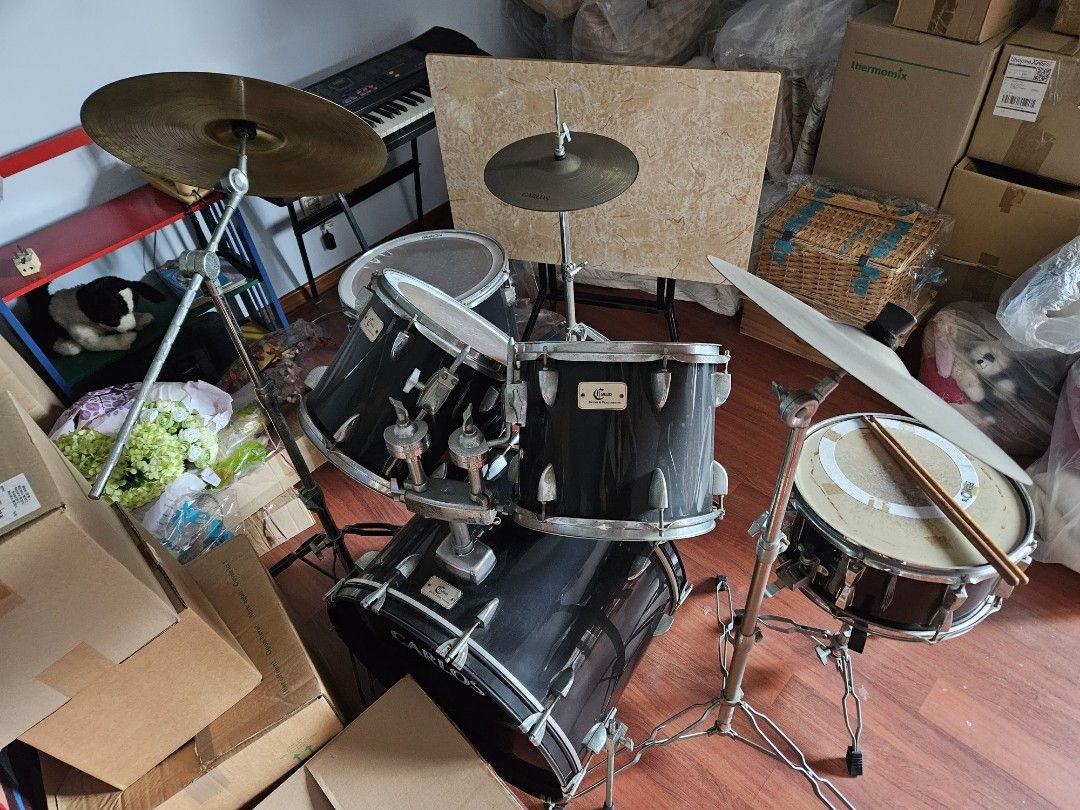 Carlos Drum Set, Hobbies & Toys, Music & Media, Musical Instruments on