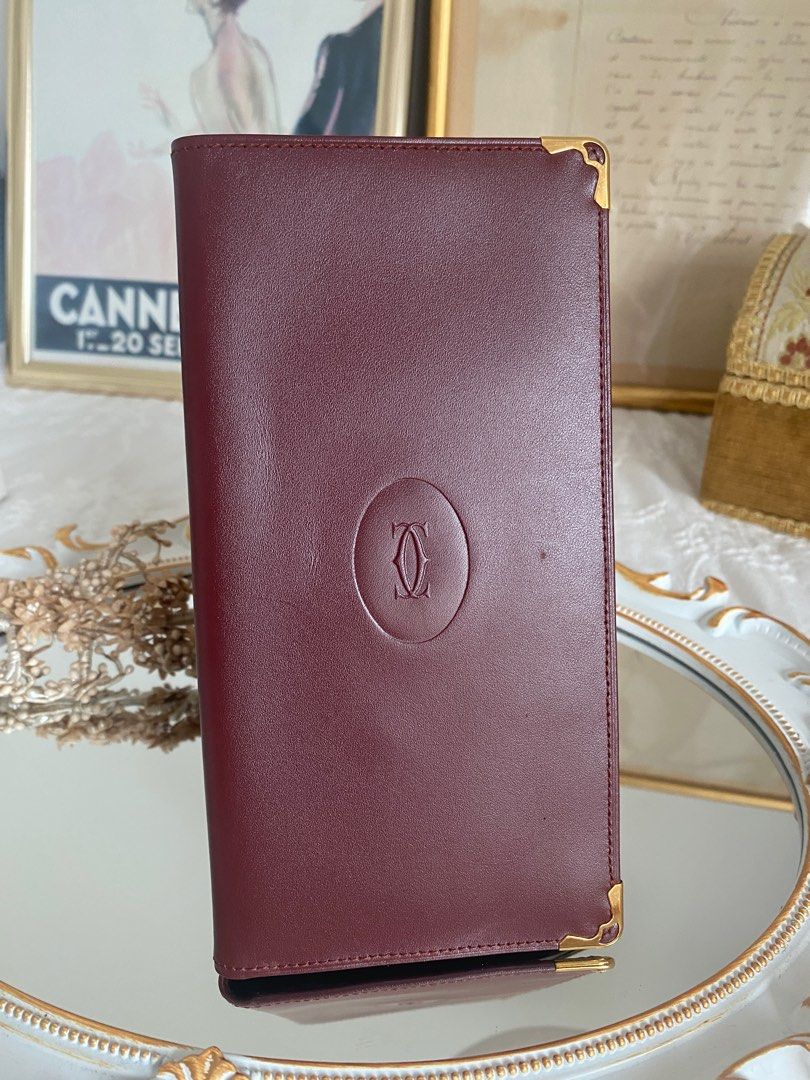 Cartier hotsell wallet vintage