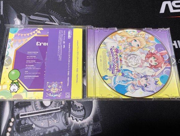 十週年CD五張】maimai でらっくすキャンペーンDiSC -FESTiVAL- aime卡 