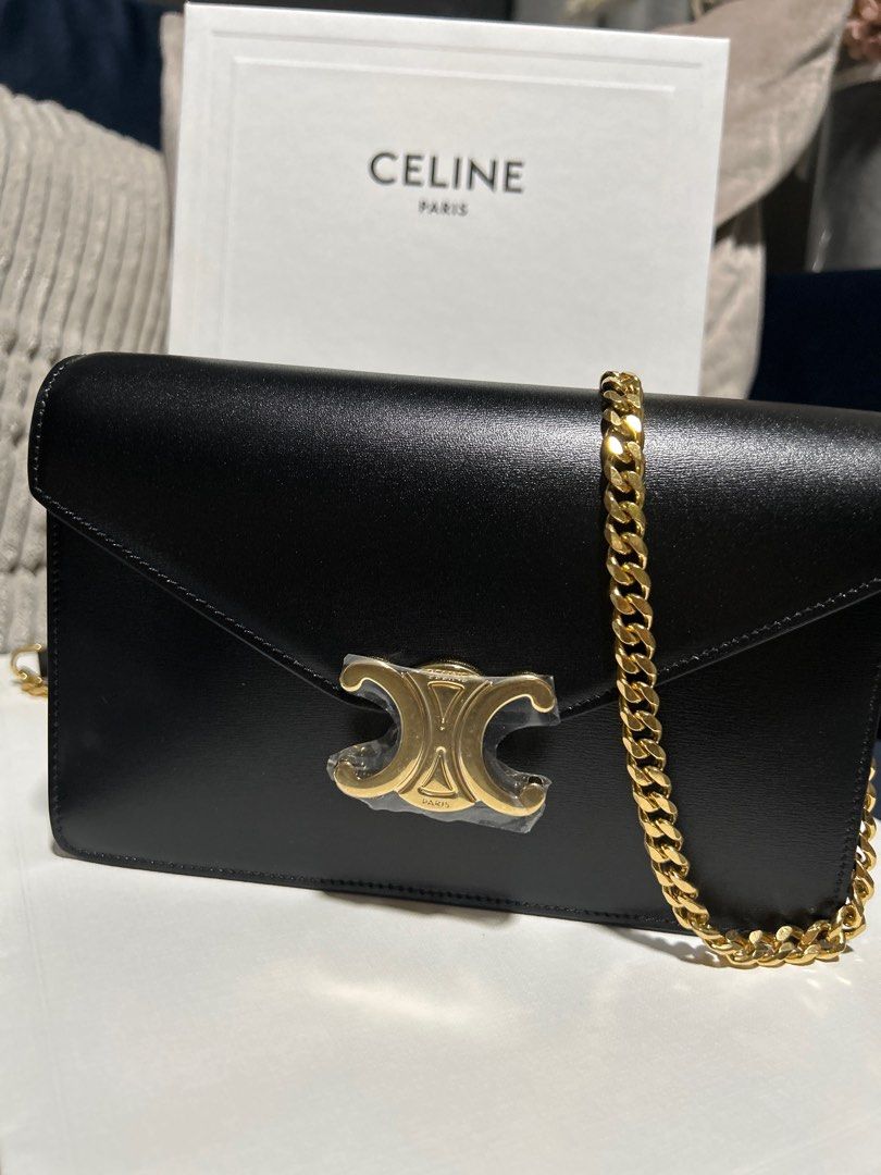 Celine Wallet on Chain Smooth Bag – Olu's Boutique
