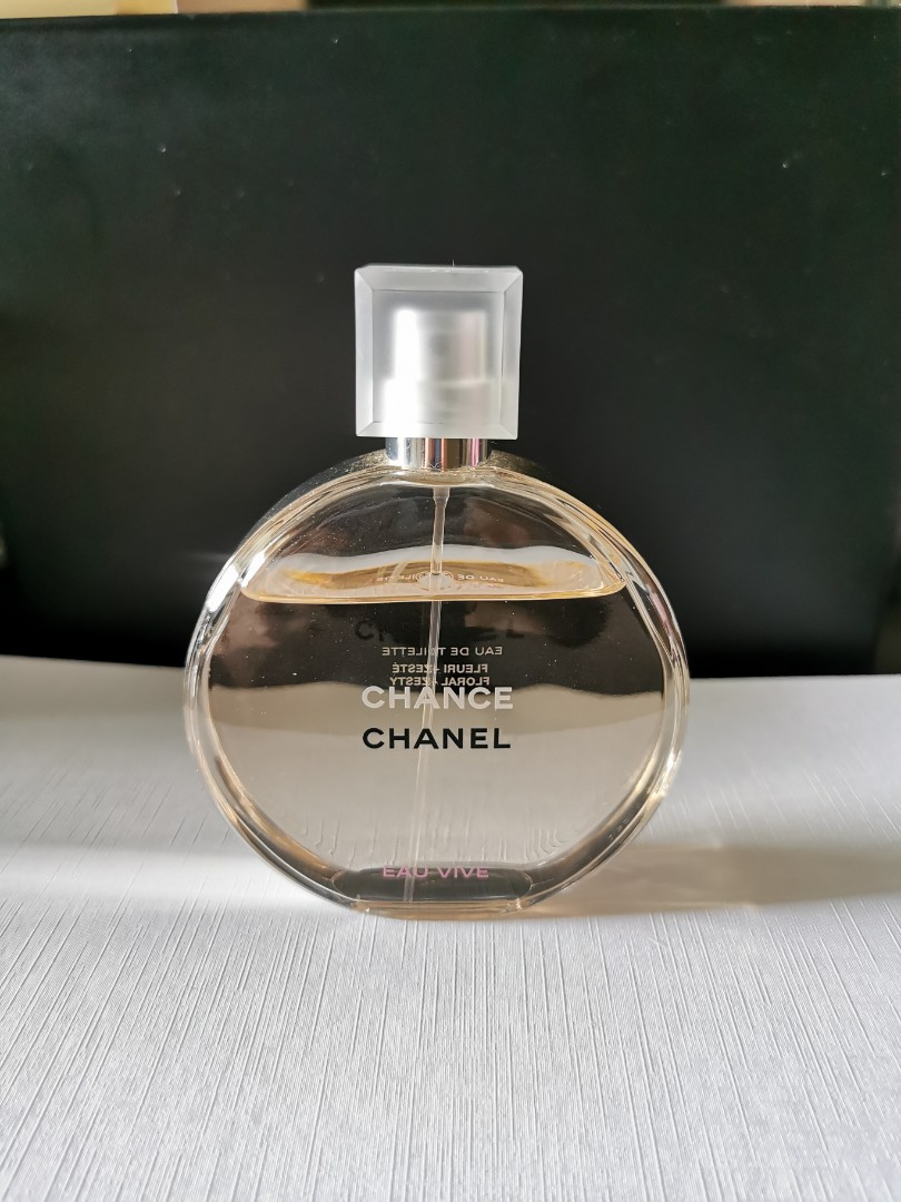 Chance Chanel Eau Vive (EDT) - 100 ml, Beauty & Personal Care, Fragrance &  Deodorants on Carousell
