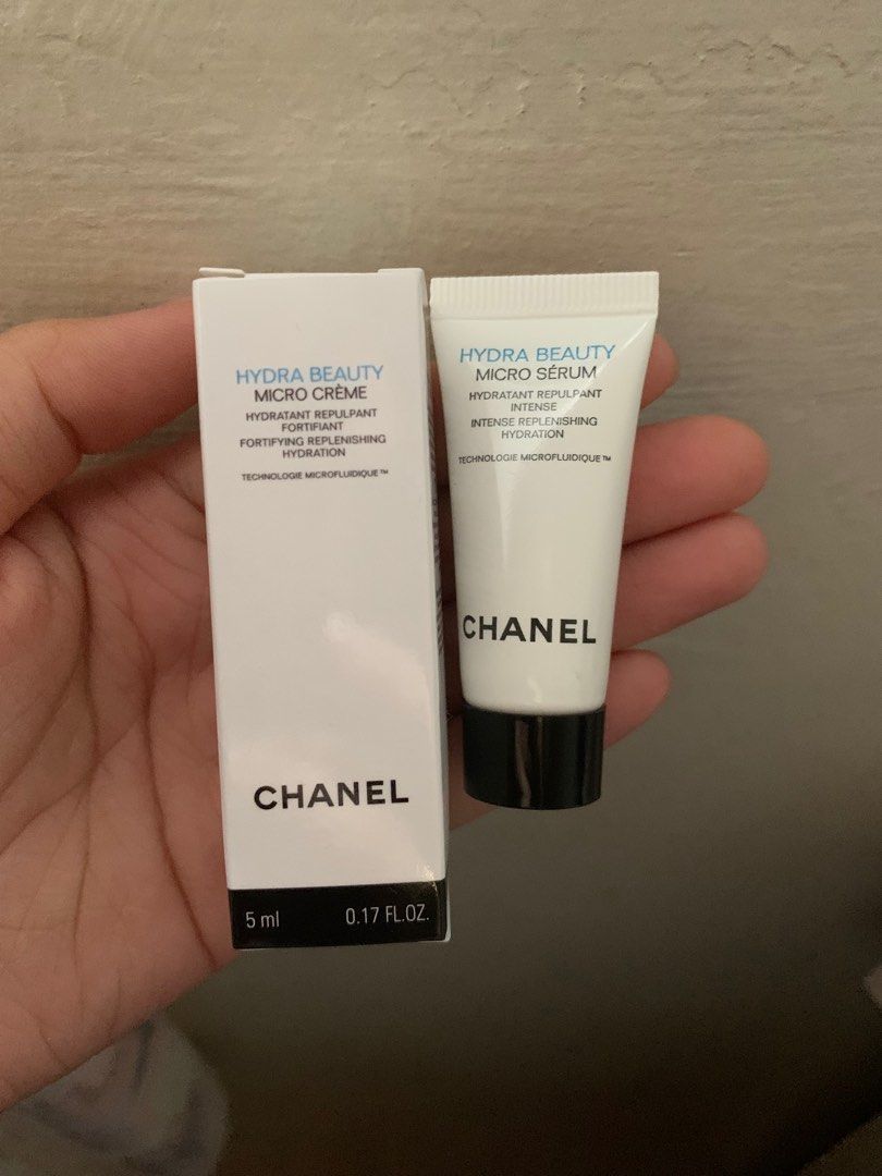 Chanel Hydra Beauty Serum and Creme Travel Sized Sample