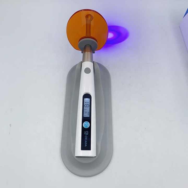 Cordless LED Dental Curing Light – 2300mW/cm² High Intensity, 1-Second Cure, 385-515nm Wavelength (Model: Cv-gun)