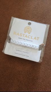 Classic White Rastaclat Bracelet for Women