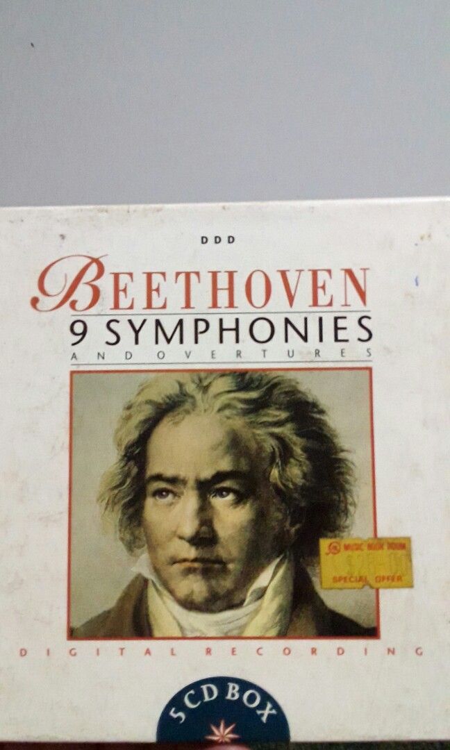 Toys,　CDs　DVDs　Symphonies,　Carousell　Classical　Hobbies　Media,　Beethoven　Music　on
