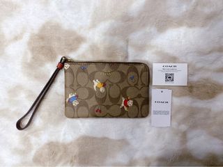 Coach 貓咪🐈特殊花色 手拿包