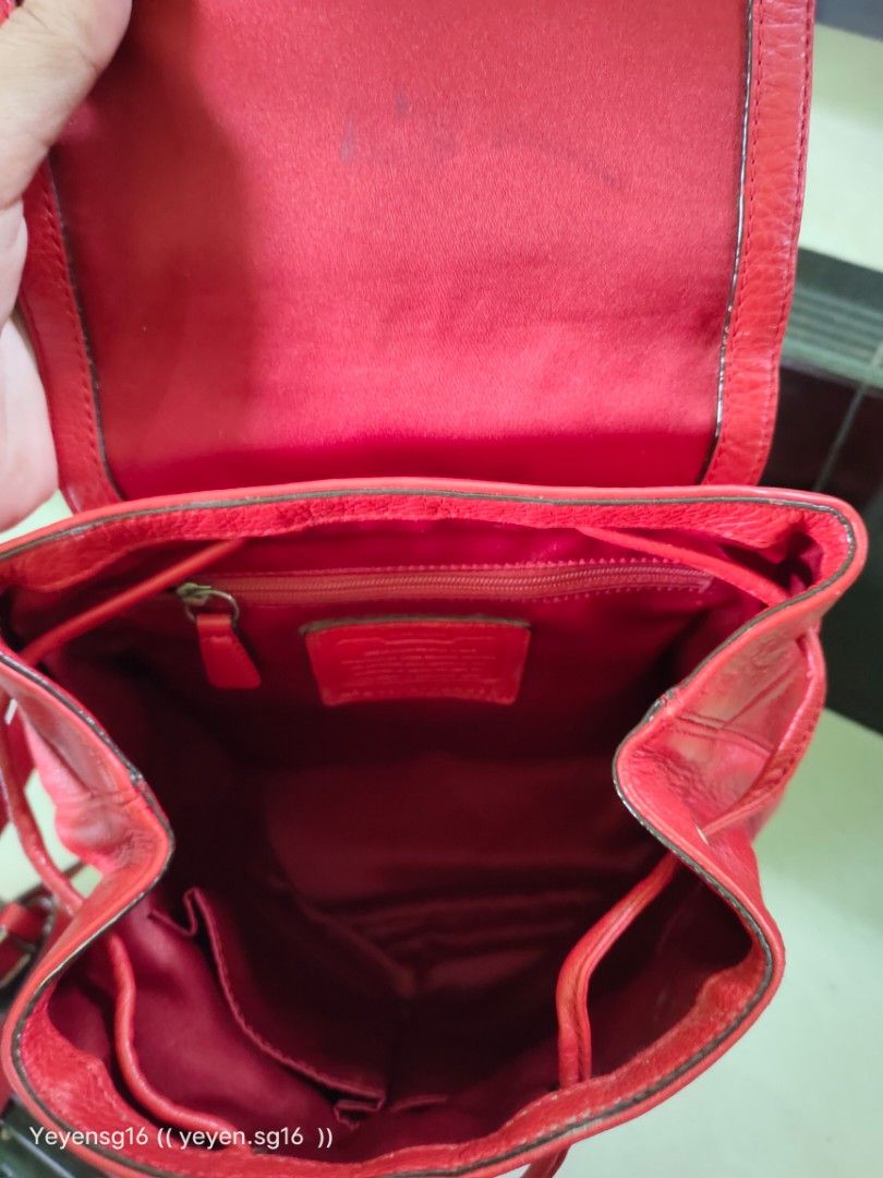 Coach ransel, Fesyen Wanita, Tas & Dompet di Carousell