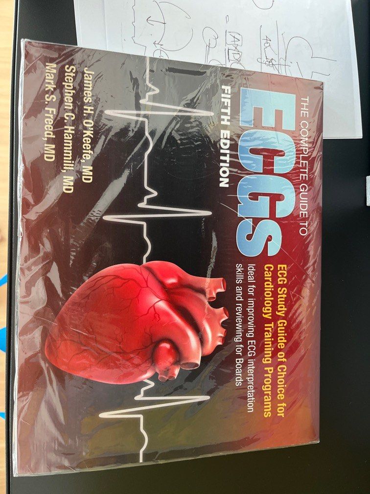 Complete guide to ECGs, Hobbies & Toys, Books & Magazines, Textbooks on ...