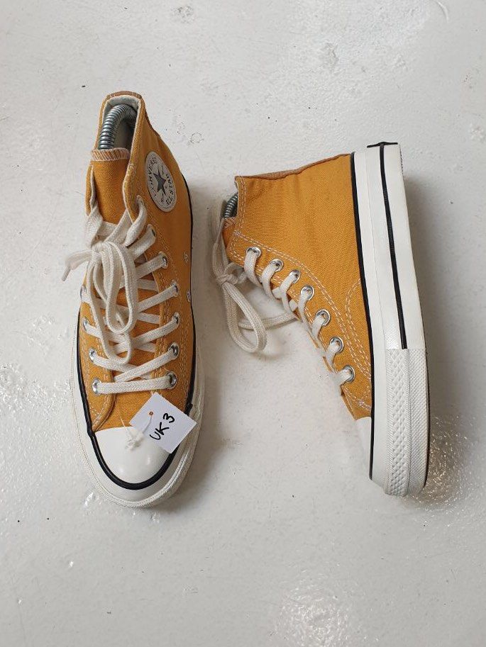 Converse 70 s Highcut Mustard UK 3