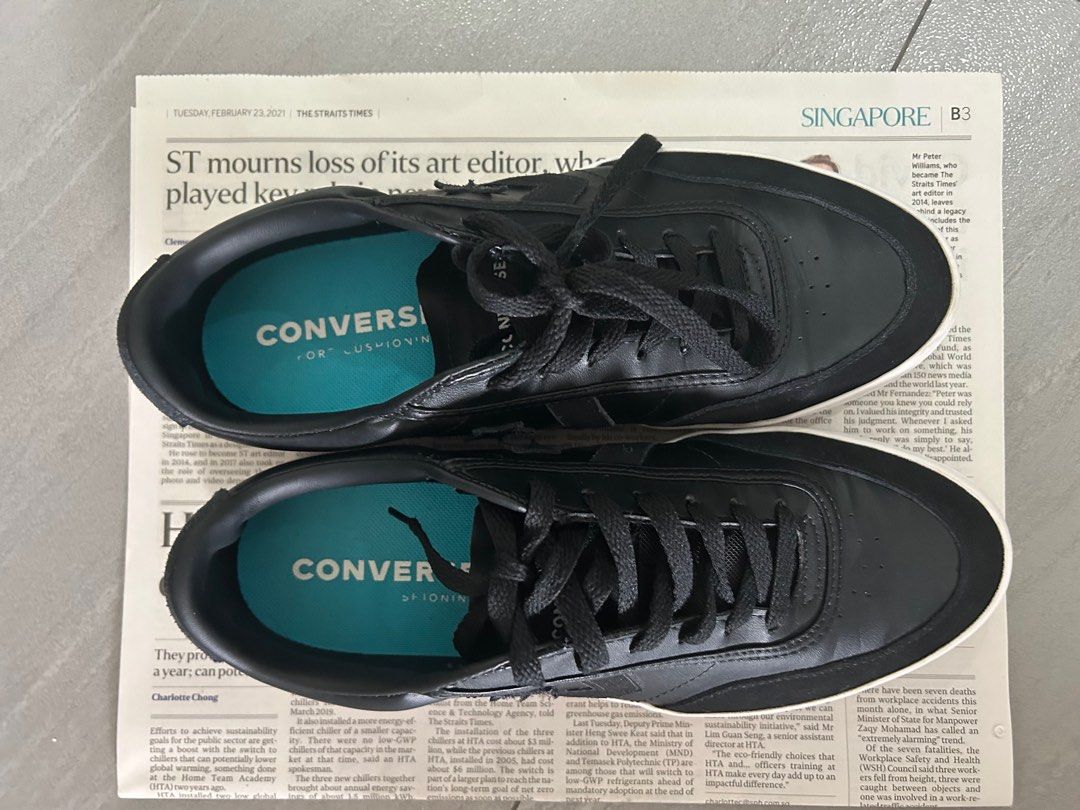 Men's converse discount courtlandt casual shoes