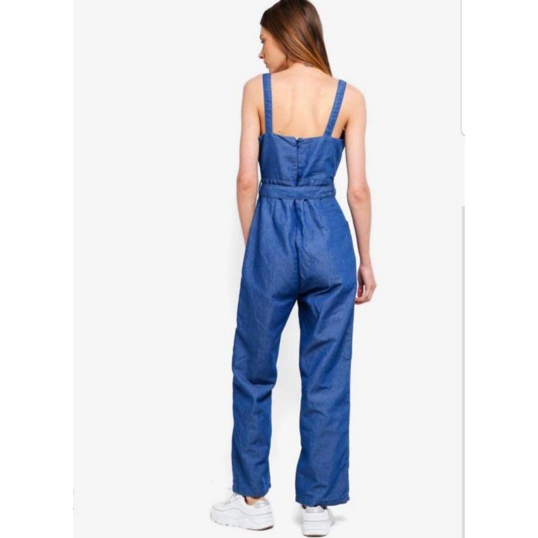 Denim jumpsuit cotton on outlet