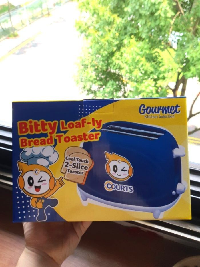 Courts Gourmet Bread Toaster 2 Slice, TV & Home Appliances, Kitchen