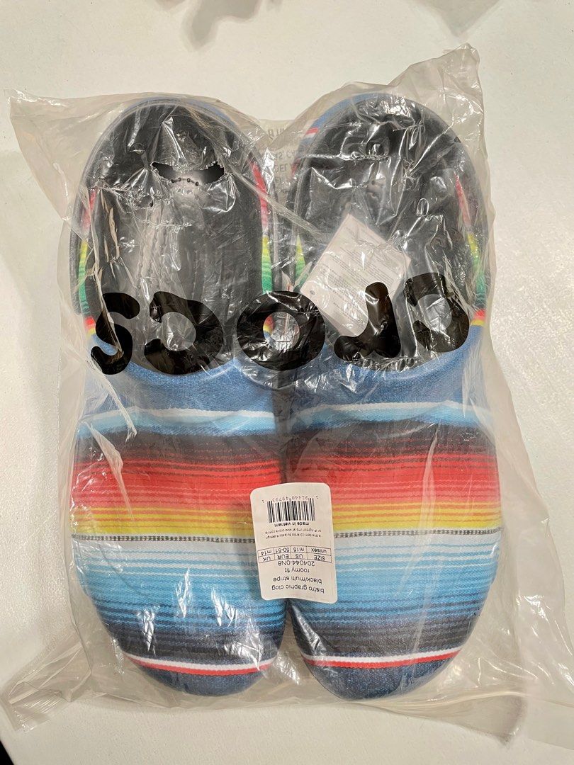 Bistro graphic best sale clog multi stripe