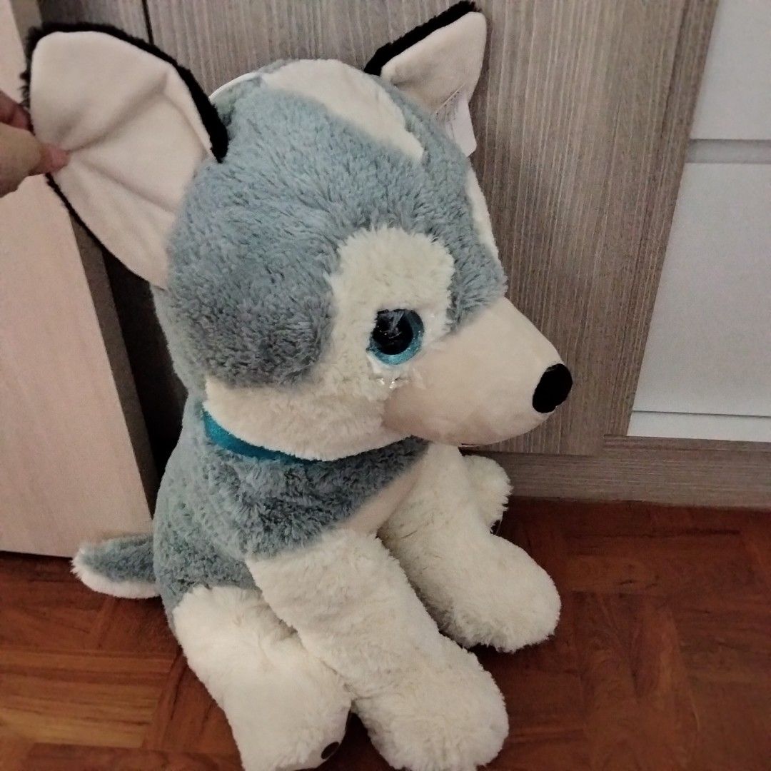 Big dog sale soft toys