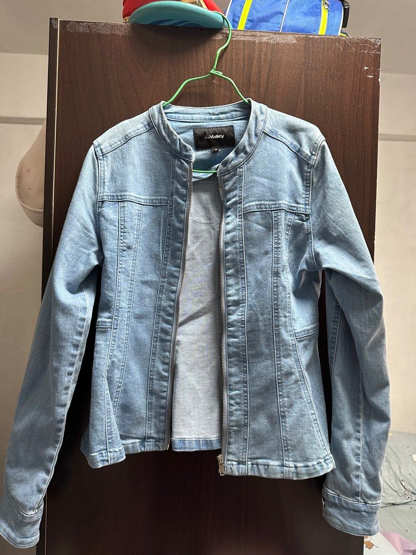 Denim Jacket slim cut Everything Else on Carousell