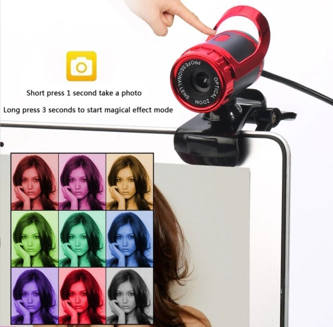 Desktop Webcam USB Web Cam with Sound-absorbing Microphone Video (Category: Webcams) located in Pasig City. Submitted by 3fted_shop_online_abubot (Listing ID 1226946810, Image 3). Description: Desktop Webcam USB Web Cam with Sound-absorbing Microphone Video for only 625 pesos! ❤️ Condition: Brand New ❤️ Audio Focus: No ❤️ Interface Type: USB ❤️ Image Sensor: CMOS ❤️ Pixels: ≤ 1 Mega ❤️ Max Resolution: 640x480 {B1}.