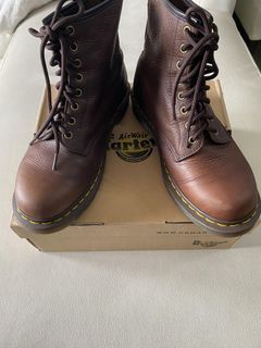 Dr. Marten's Men's Brown Leather Boots