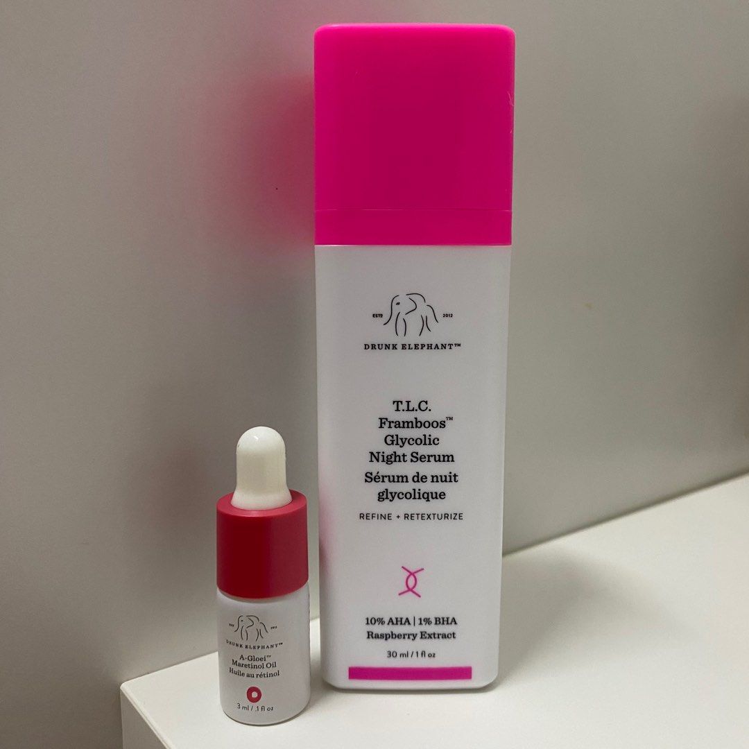 Drunk Elephant T.L.C Framboos by Drunk Elephant, 1 oz Glycolic Night Serum main image 1